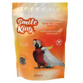 500гр Корм Smile King для крупных попугаев
