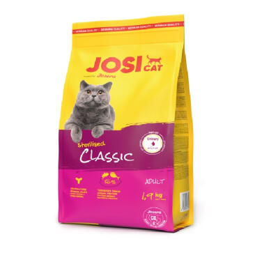 1,9кг Корм JosiCat Kitten (Adult 32/18) для котят, беременных и кормящих кошек