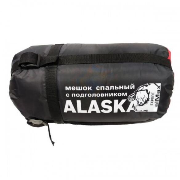 Спальный мешок BalMax Аляска Expert до -15С, красный