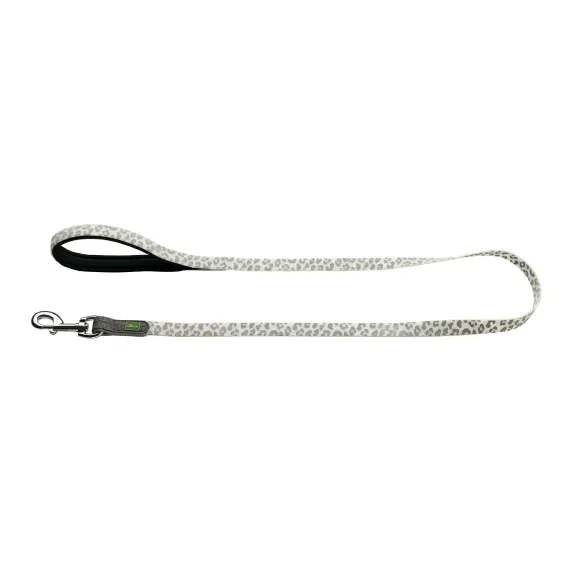 Поводок HUNTER T-Leash Convenience Refl Glow 15/200мм, Леопард