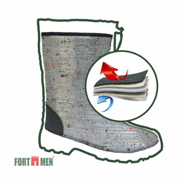 Сапоги мужские FortMen ЭВА "Ермак" (-40С) 44р
