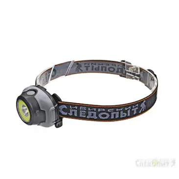 Фонарь налобный СИБИРСКИЙ СЛЕДОПЫТ ""Люмен"",1 LED+1 COB, 3xAAA