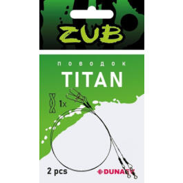 Поводки ZUB Titan Mono 11,3кг/ 15см (упак. 2 шт)