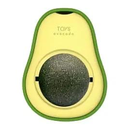Игрушка Papa&Mama Pet мятная для кошек "Авокадо", 4,6х6 см