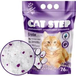Наполнитель силикагелевый Cat Step Лаванда 7,6л