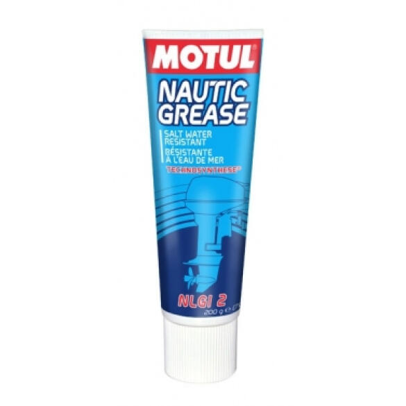 Смазка многофункциональная Motul Nautic Grease полусинтетическая, 200гр