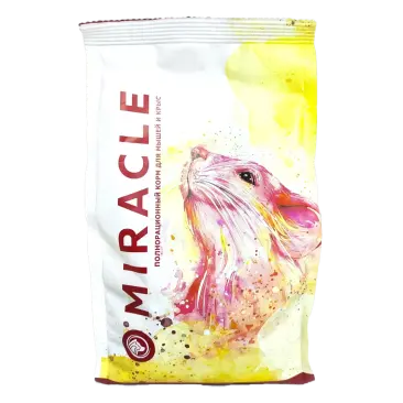 400гр Корм MIRACLE  для Мышей и Крыс