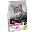 1,5кг Корм PRO PLAN Delicate для взрослых кошек при чувствительном пищеварении с Ягненком