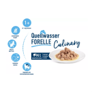 85гр Корм влажный HAPPY CAT Culinary Meat in Sauce QuellwasserForelle для кошек с Форелью