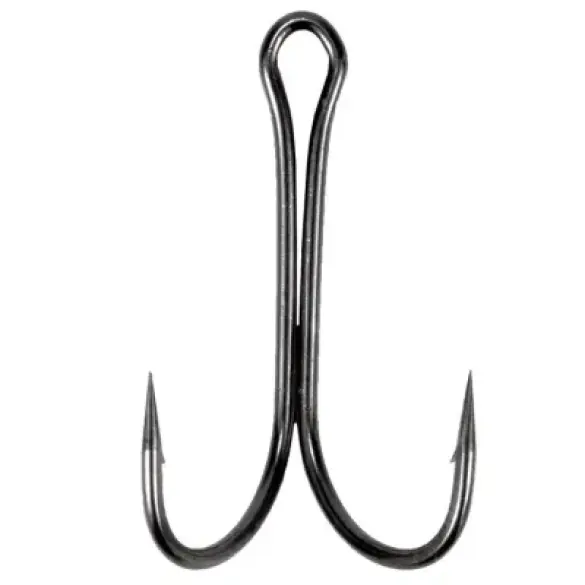Крючок Namazu «Double Hook Long», размер 6 (INT), цвет BN, Двойник 1шт