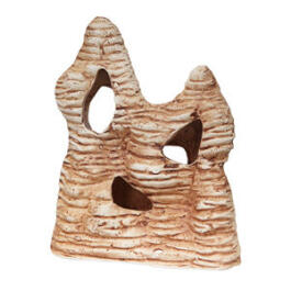 Декорация из светлой керамики Скала средняя, 15*17,5см