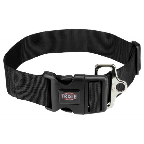 Ошейник  TRIXIE Premium Collar для собак L-XL 40-65см/25 мм чёрный