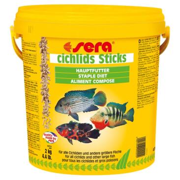 Корм в развес SERA Cichlids Sticks, Для  всех цихлид и других крупных рыб, 1кг