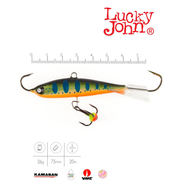 Балансир Lucky John NORDIC 6 + тр. 60мм 103