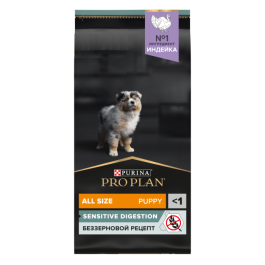 Корм в развес Pro Plan Grain Free Formula для щенков всех пород Индейка, 1кг