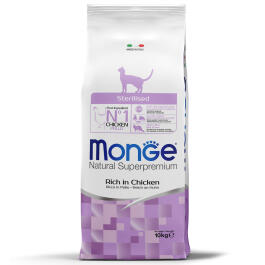 Корм в развес Monge Cat Sterilized для стерилизованных кошек с Курицей, 1кг