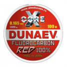 Леска Dunaev Fluorocarbon RED 0.165мм 100м