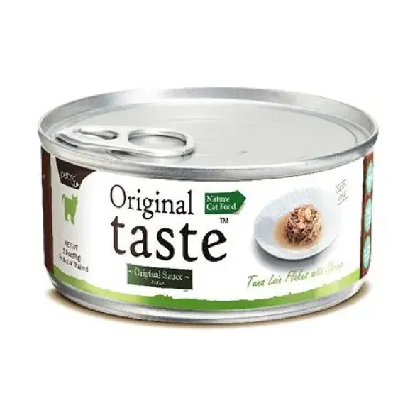 70гр Консервы Pettric Original Taste для кошек из филе Тунца с креветкой в соусе