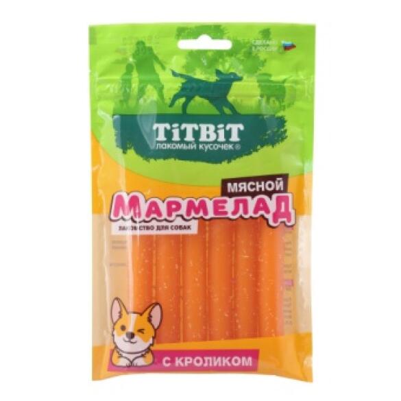 Лакомство TiTBiT 120гр Мармелад мясной с кроликом