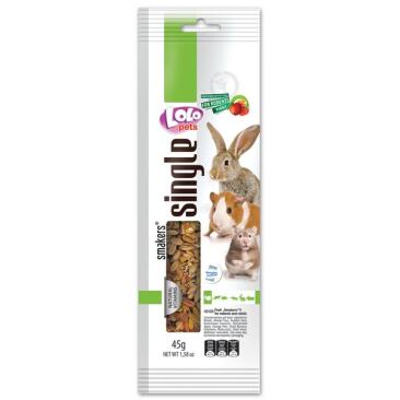 45гр Лакомство Lolo Pets Smakers с фруктами для грызунов WEEKEND STYLE