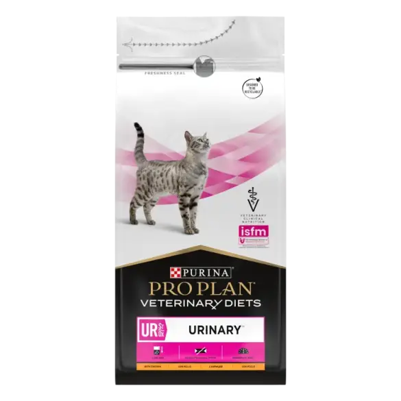 5кг Корм PRO PLAN Veterinary Diets UR Urinary для кошек для растворения струвитных камней