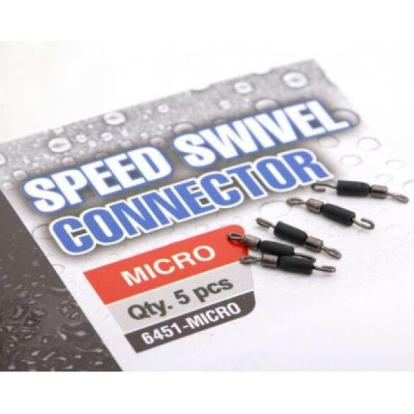 Вертлюг FLAGMAN Speed Swivel Connector MICRO быстросъмный, 5шт