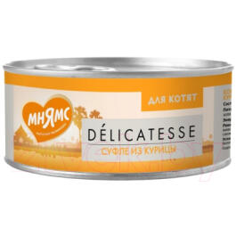 70гр Корм Мнямс для кошек "Суфле из курицы"