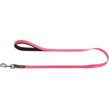 Поводок HUNTER Leash Convenience 20/120мм, Неоновый розовый