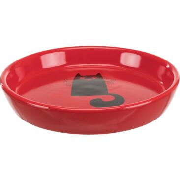 Миска "JOLLYPAW" для кошек, с рисунком,керамика, 0.35л