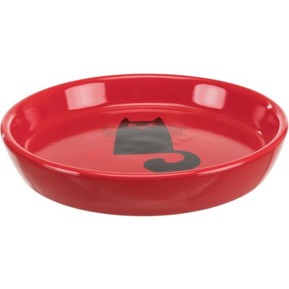 Миска "JOLLYPAW" для кошек, с рисунком,керамика, 0.35л