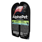 80гр Влажный корм AlphaPet для кошек с чувствительным пищеварением, Кролик и черника мясные кусочки в соусе