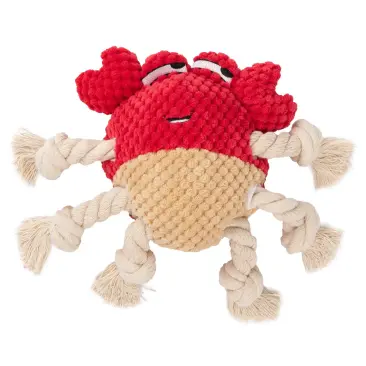 Игрушка Mr.Kranch для собак Краб 22*20см, Оранжевая