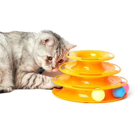 Игрушка для кошек 3 уровня, 24*19.5см