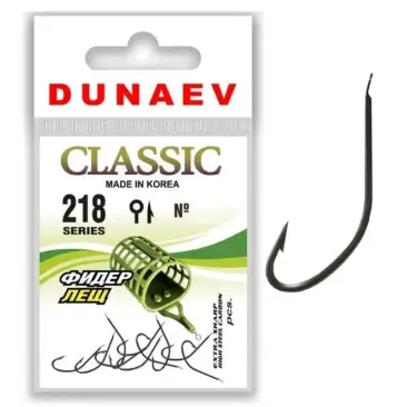 Крючок Dunaev Classic 218 #10 (упак. 10 шт)