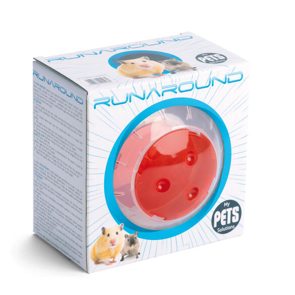 Шар для грызунов My Pets Solutions RUN AROUND, 18см
