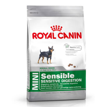 4кг Корм ROYAL CANIN Mini Sensible для собак мелких пород с чувствительным пищеварением