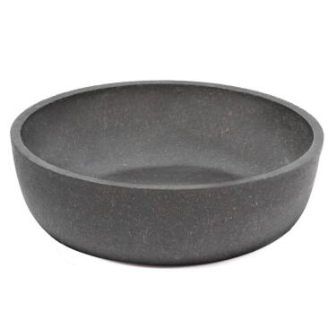 Миска Triol NATURAL из бамбука на резинке "Графит", 0,57л
