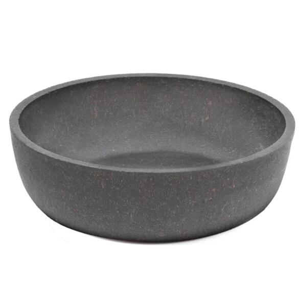 Миска Triol NATURAL из бамбука на резинке "Графит", 0,57л