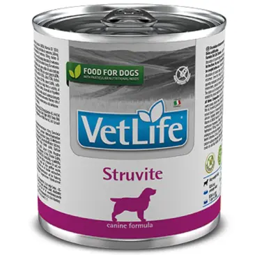 300гр Консервы Farmina Vet Life Natural Diet Dog Struvite диета для собак при струвитном уролитиазе и идиопатическом цистите, паштет