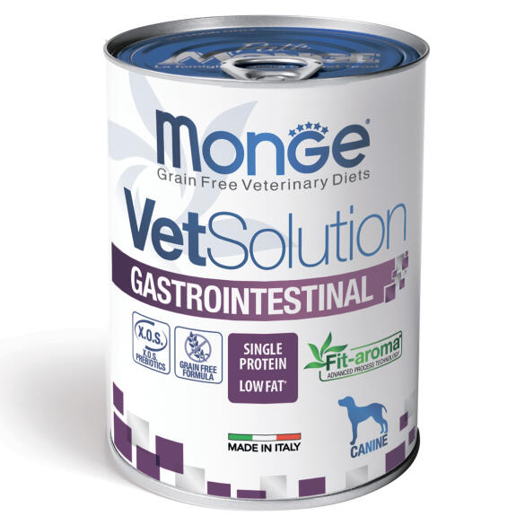 400гр Консервы Monge VetSolution Dog Gastrointestinal Вет. диета для собак c заболеваниями ЖКТ