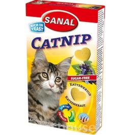 30гр Лакомство-витамины SANAL для кошек, с кошачьей Мятой