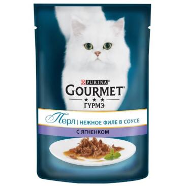 75гр Корм для кошек GOURMET Perle с Ягненком