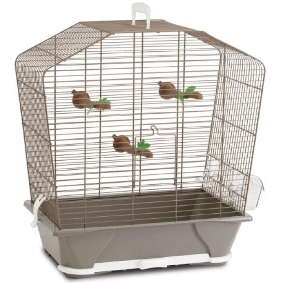 Клетка "SAVIC" "Camille 30" для птиц,45x25x48см,теплый серый