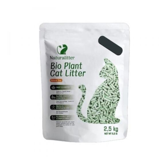 Наполнитель Bio Plant Cat Litter "Зеленый чай", 5,5л