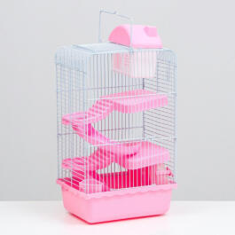 Клетка для грызунов, р-р 23*17*39см