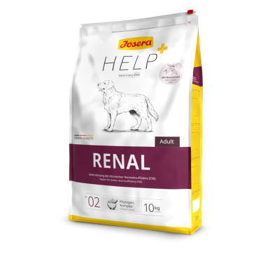 0,9кг Корм Josera Нelp Renal Dog (16,5/18) для взрослых собак с хронической болезнью почек
