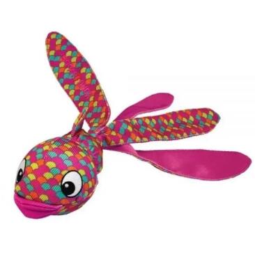 Игрушка KONG Toy Dog KONG Wubba Finz для собак, S, светло-розовый