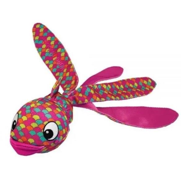 Игрушка KONG Toy Dog KONG Wubba Finz для собак, S, светло-розовый