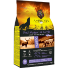 2кг Корм сухой холистик "AMBROSIA GRAIN FREE" для собак всех пород, Оленина с ягненок