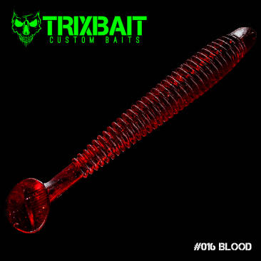 Резина Trix Swing Shad 4 #016 blood